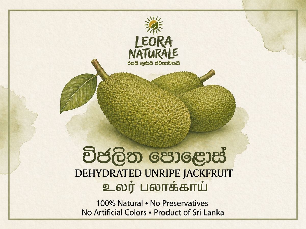 Dehydrated Unripe Jackfruit